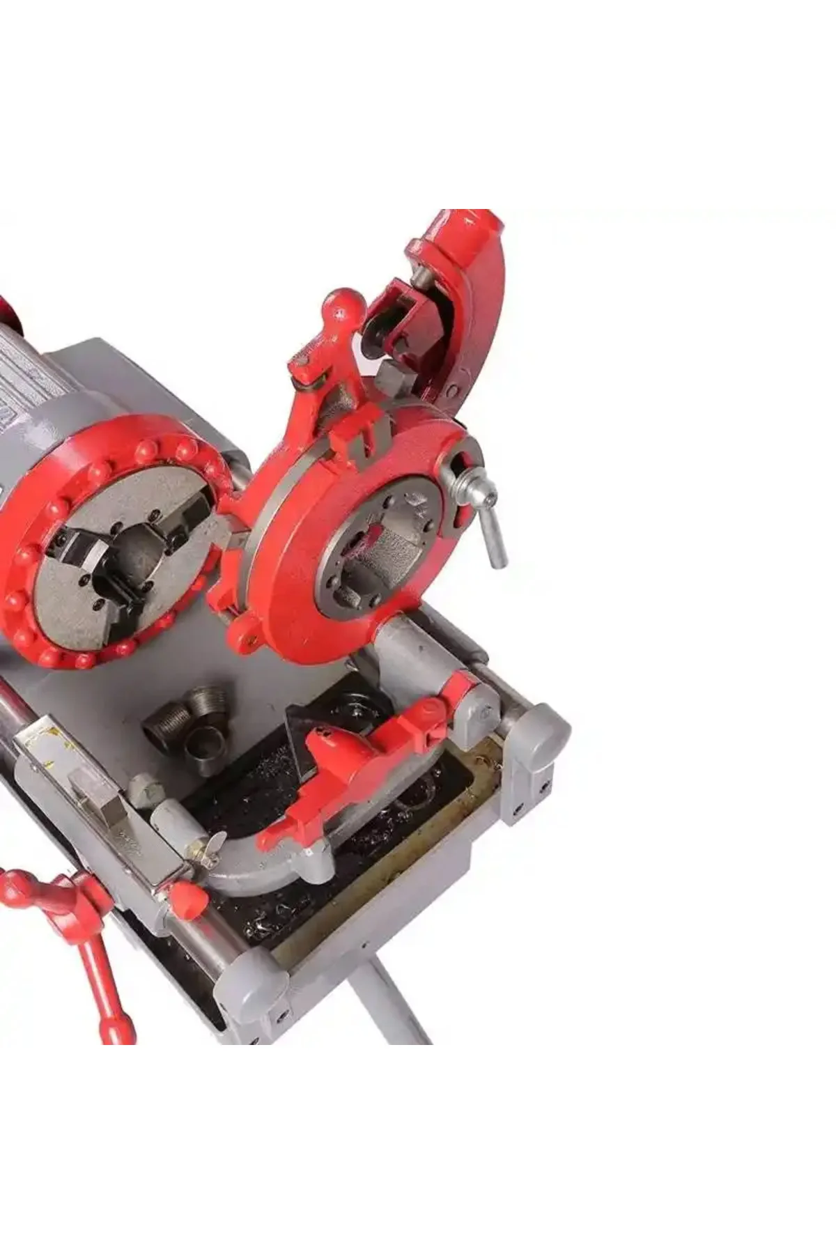 Elektrikli 220 Volt Diş Açma Pafta Makinesi 1000 W Tezgah Tipli 2