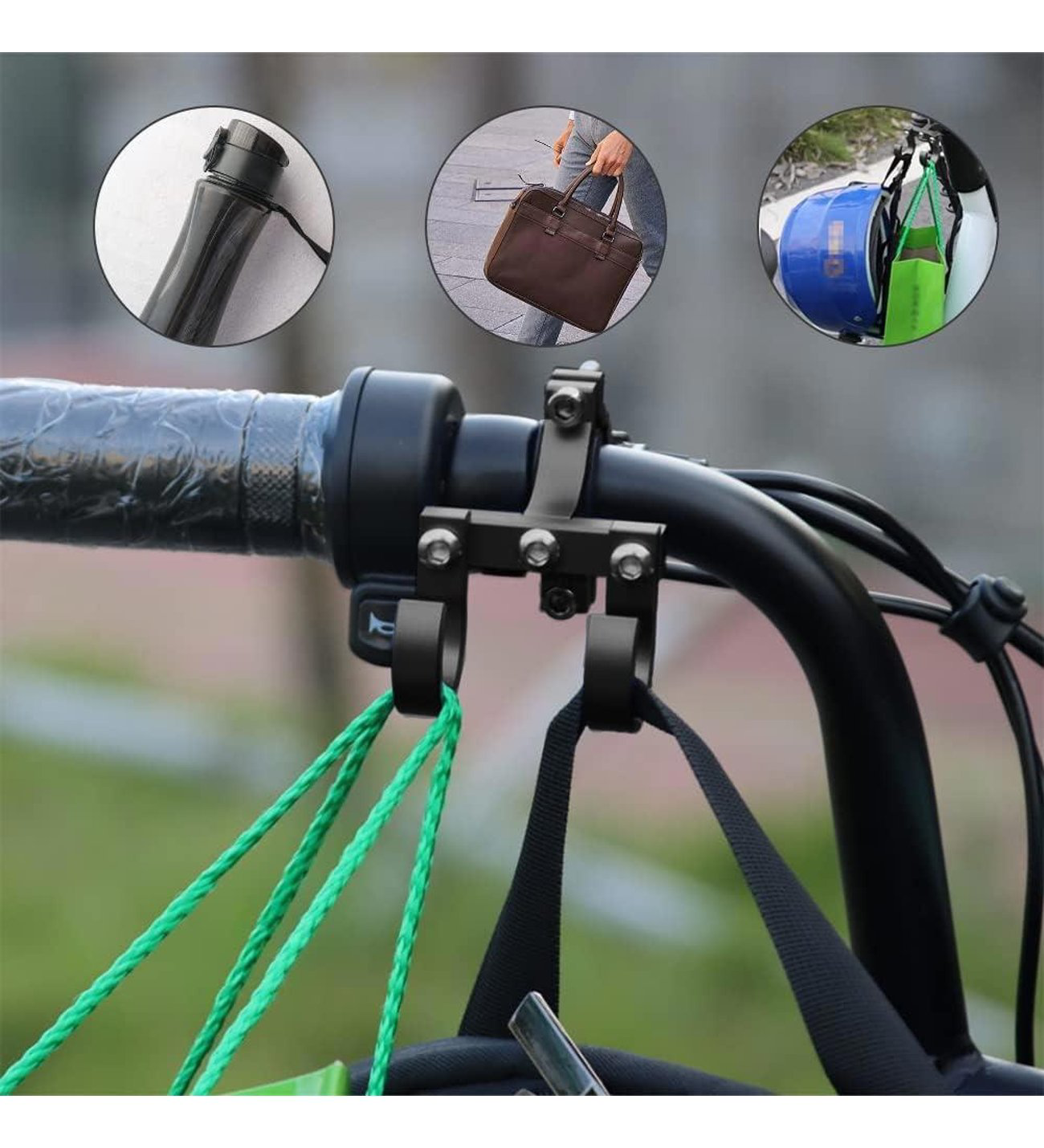 Elektrikli Bisiklet  Ve Scooter Alüminyum Gidon Eşya Taşıma Askıs