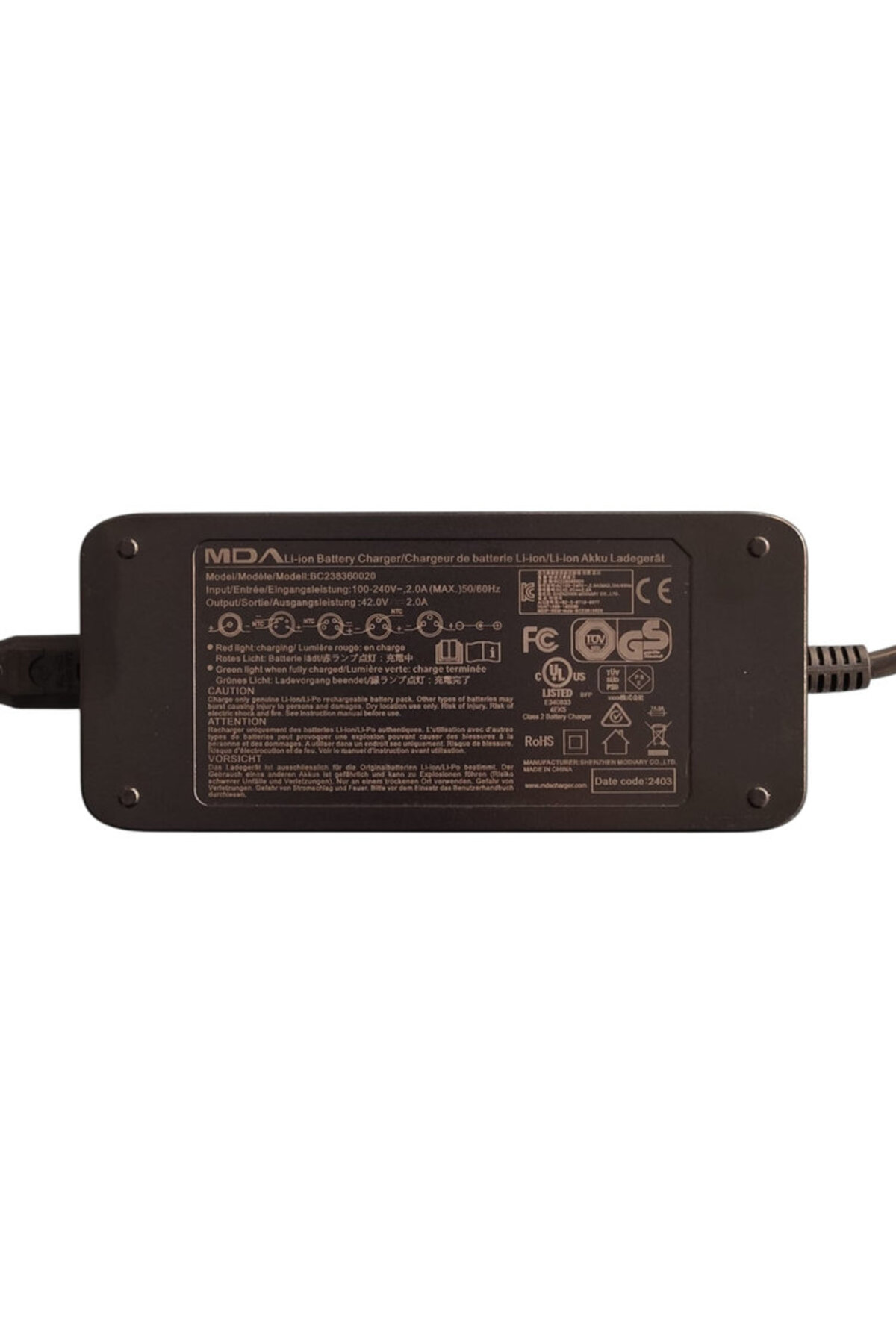 Home Elektrikli Bisiklet Şarj Cihazı 42V 2A (Rks Modelleriyle Uyumlu) Home Elektrikli Bisiklet Şarj Cihazı 42V 2A (Rks Modelleriyle Uyumlu)