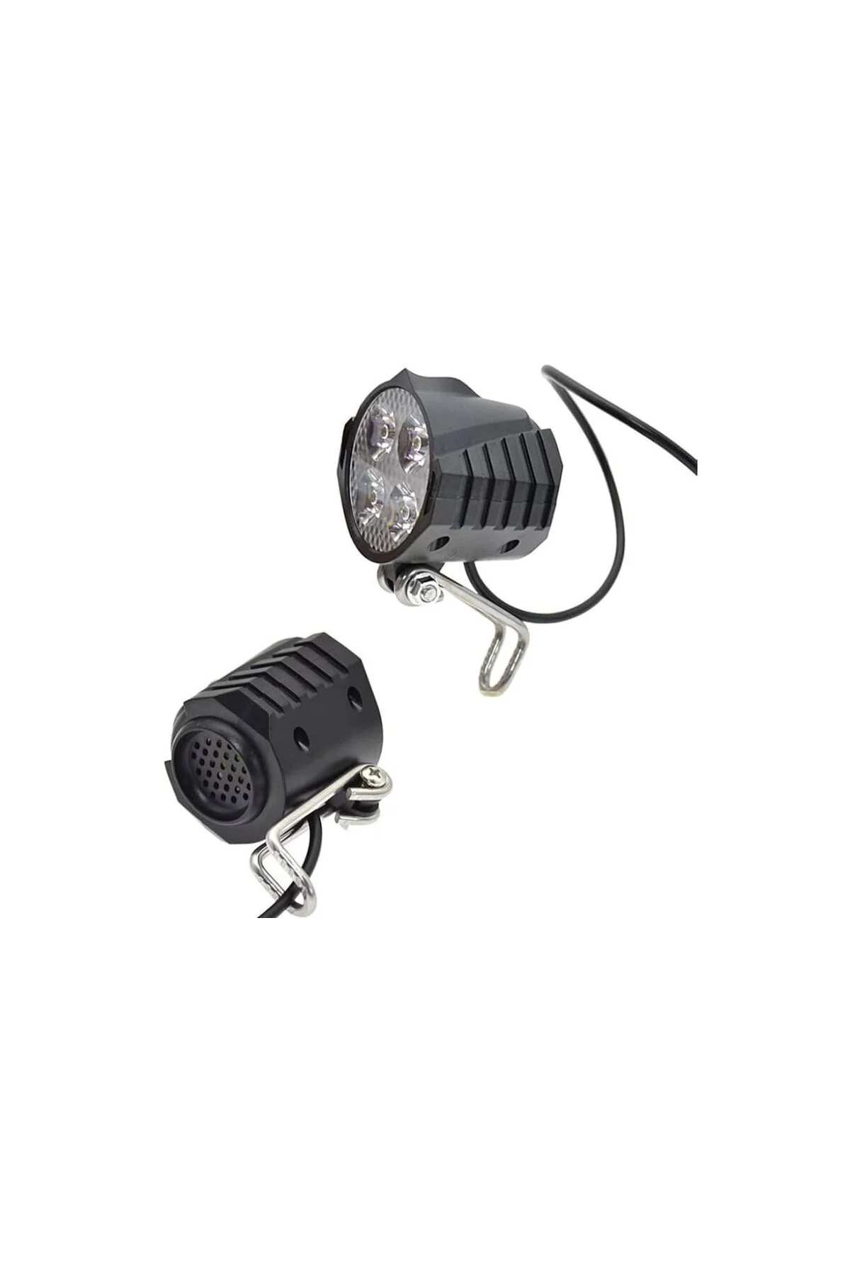 Elektrikli Bisiklet Far Korna Stop Sinyal Seti (24-48V Uyumlu)