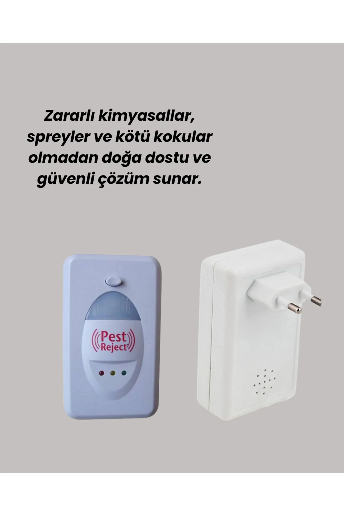 Elektrikli Böcek ve Fare Kovucu Prizden Çalışan - Lisinya