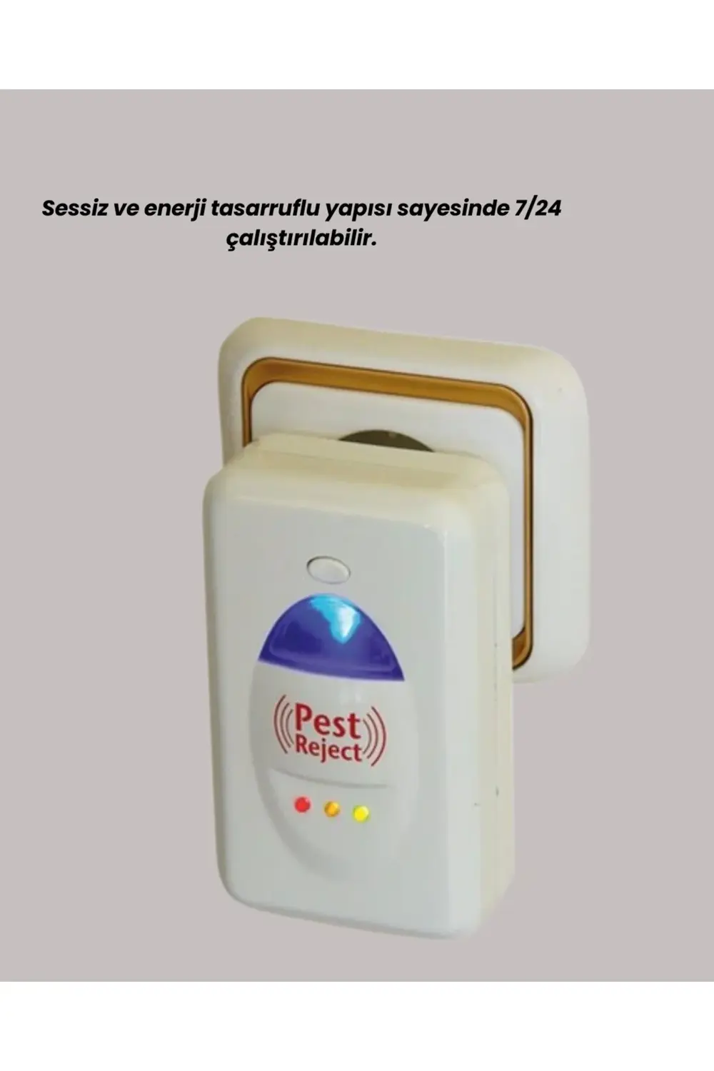 Elektrikli Böcek ve Fare Kovucu Prizden Çalışan