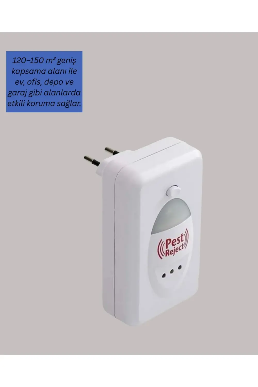 Elektrikli Böcek ve Fare Kovucu Prizden Çalışan