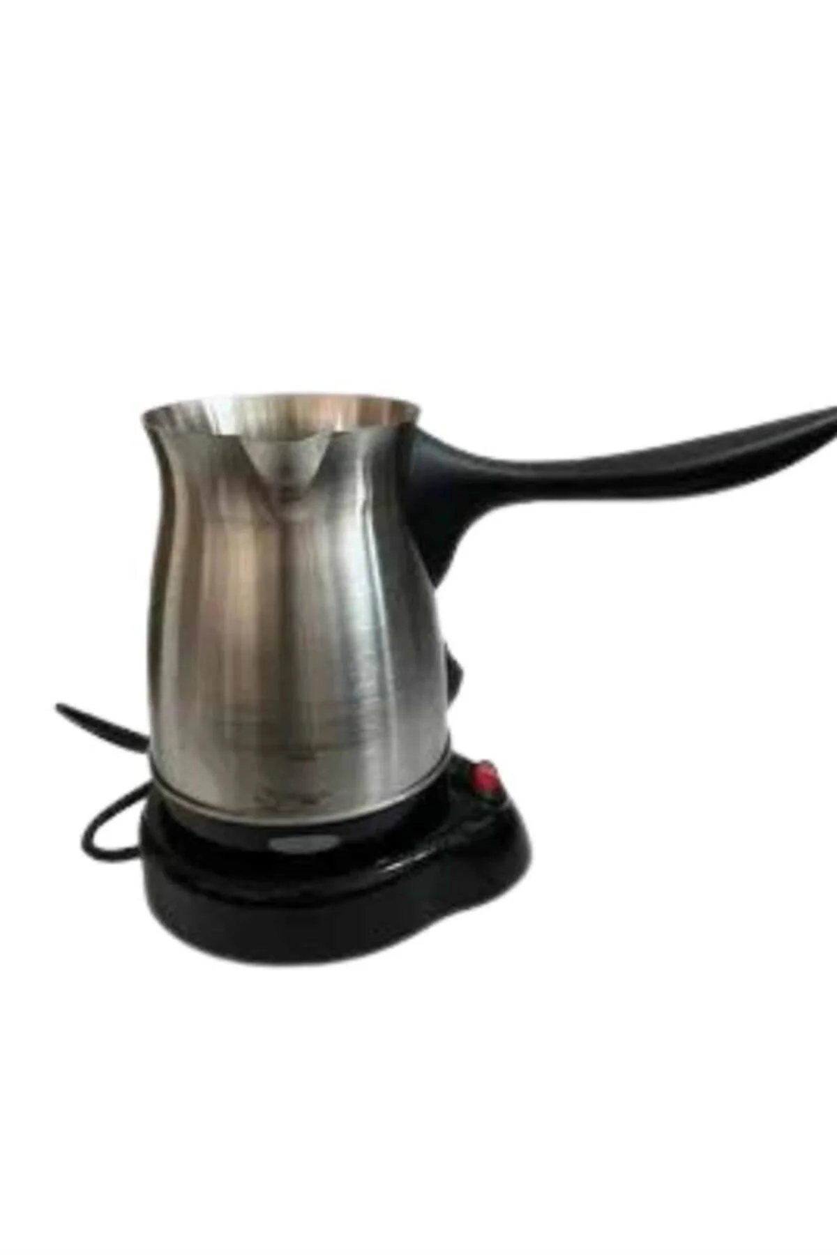 Elektrikli Cezve 800 Watt Paslanmaz Çelik Türk Kahve Makinesi Sap