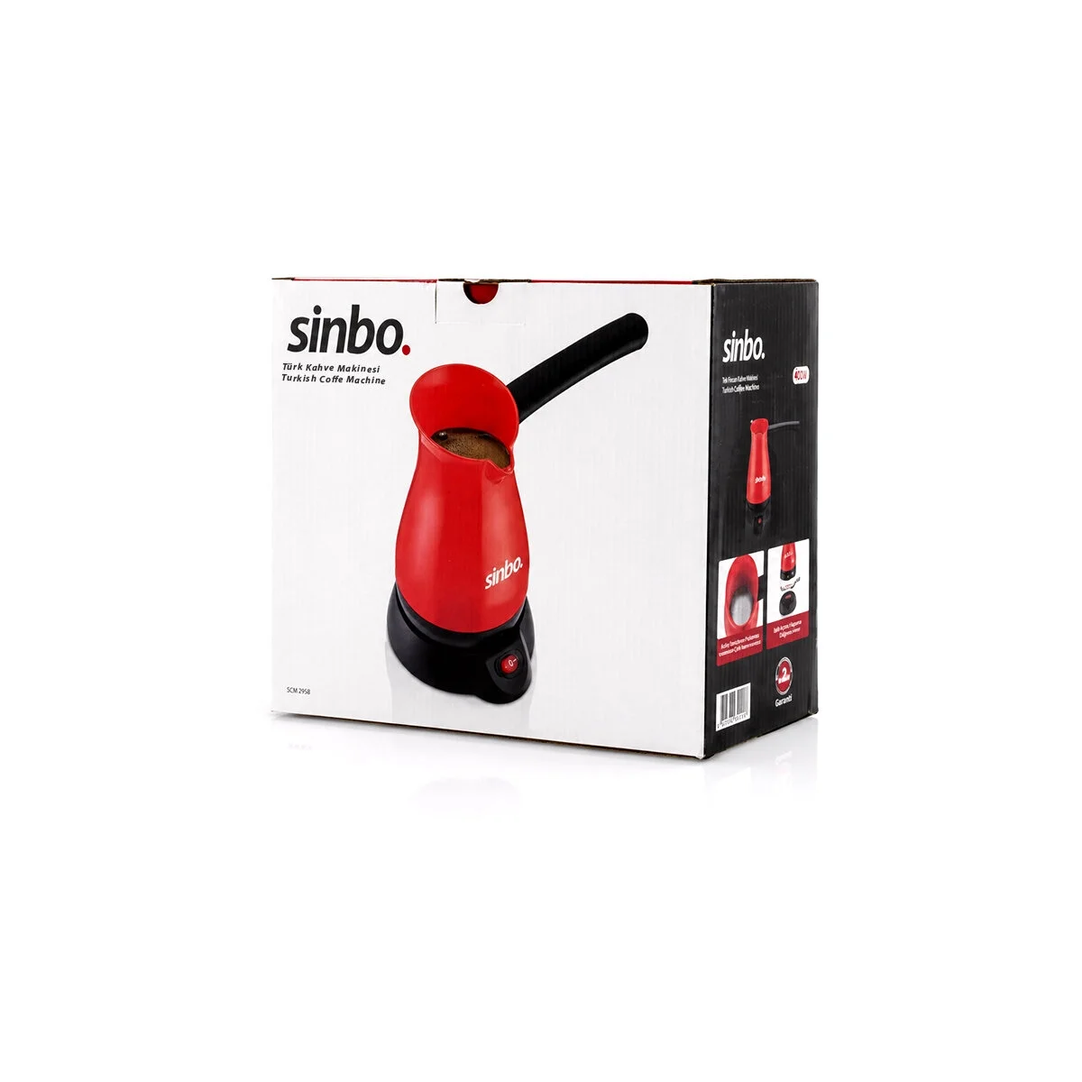 Elektrikli Cezve Pls. Türk Kahve Makine Çelik Gizli Rezistans 700w 5 Fincan - 400ml Scm-2948 Bx40 Fiyatı, Yorumları ve Özellikleri