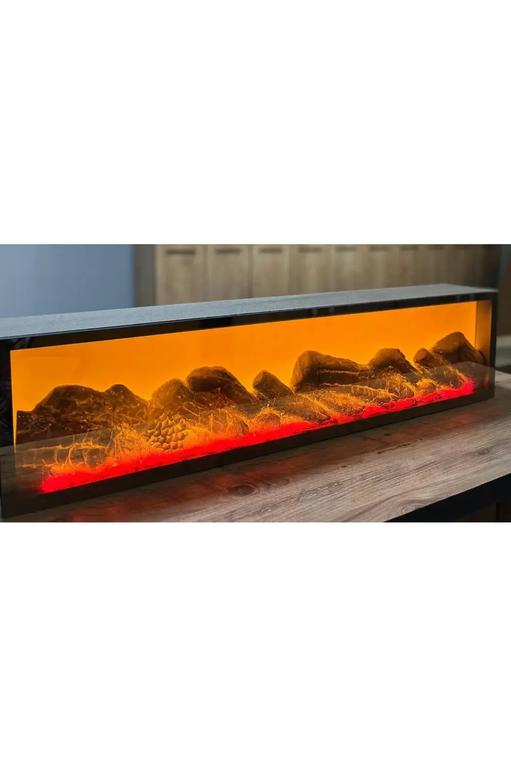 Elektrikli Dekoratif Yapay Şömine (B)