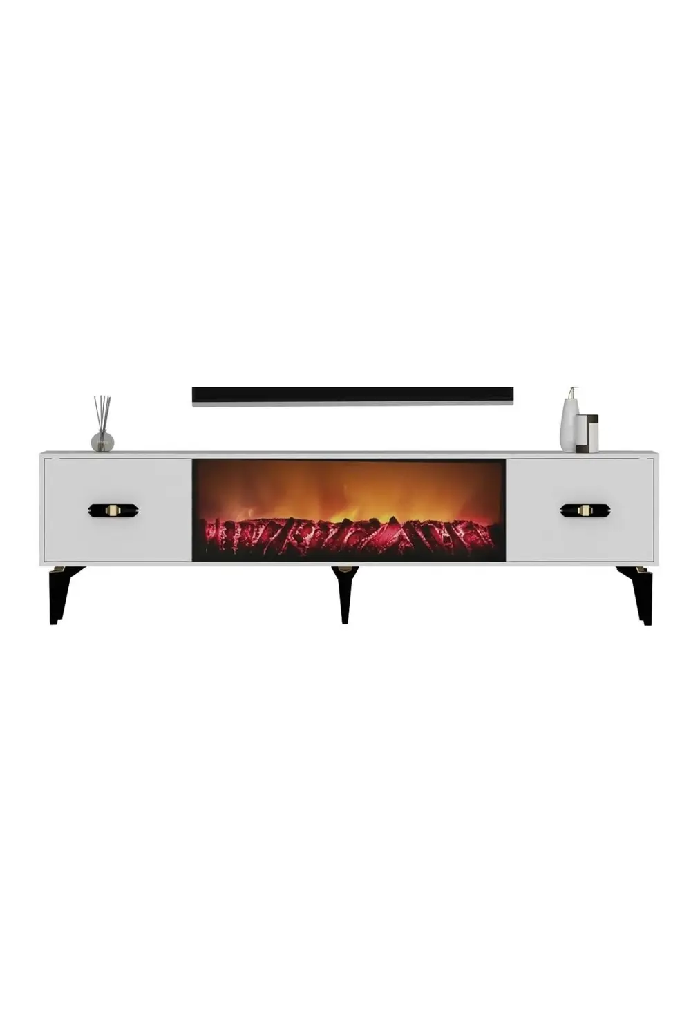 Elektrikli Dekoratif Yapay Şömine (B)