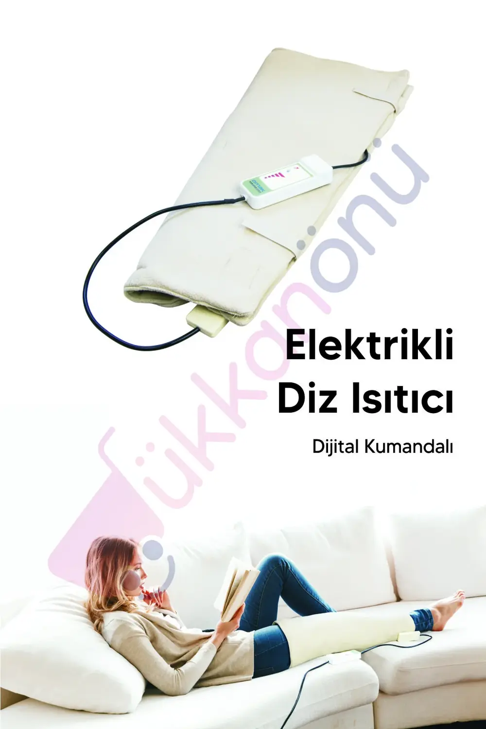 Elektrikli Diz Isıtıcısı Dijital Kumandalı 220v