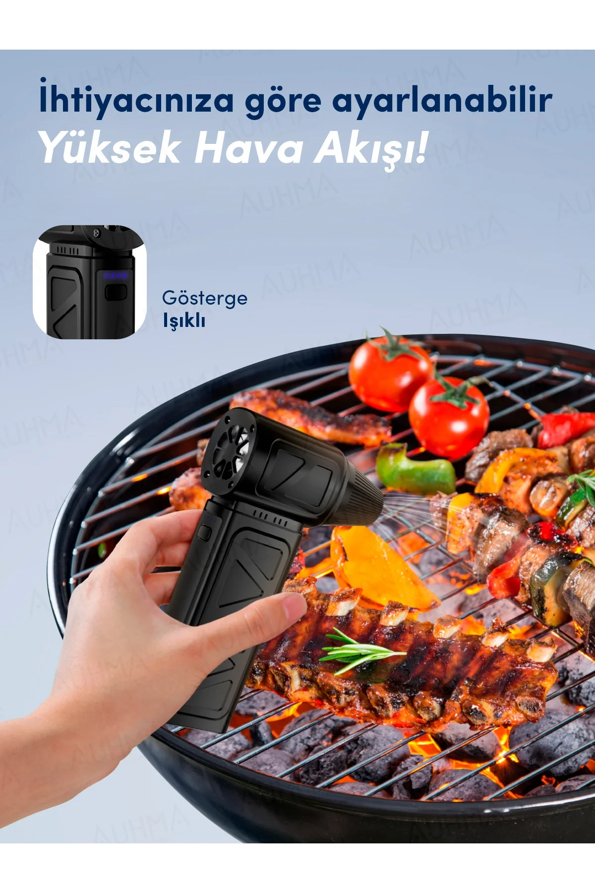 Elektrikli hava kompresörü 12 watt 1-1,5 hp motor gücü 700 üstü hava debisi 2 yıl garantili