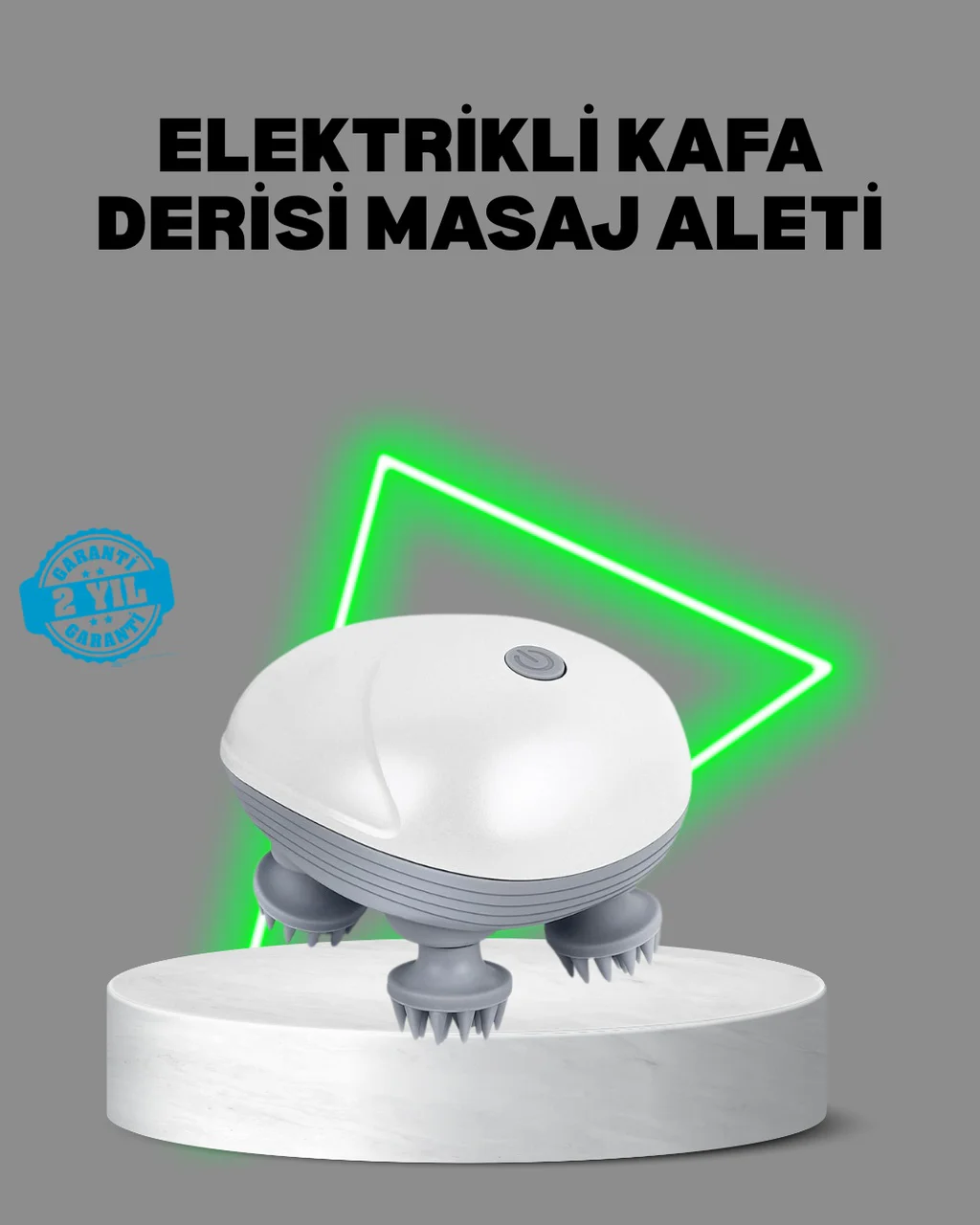 Elektrikli Kafa Derisi Masaj Aleti Islak Ve Kuru Kullanım - Lisinya Diğer