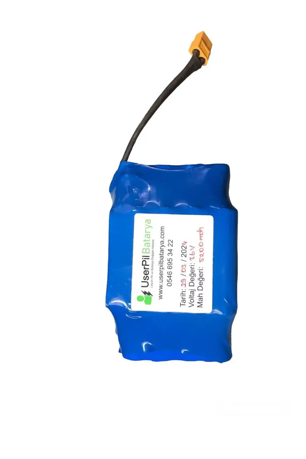 Elektrikli Kaykay Hoverboard Bataryası 36 v 5.2 ah