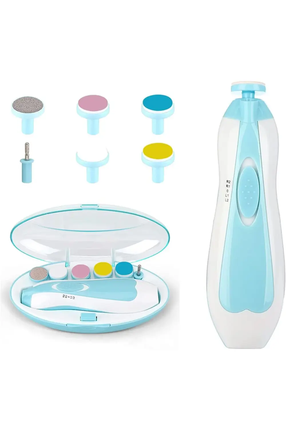 ELEKTRİKLİ LED IŞIKLI BEBEK TIRNAK TÖRPÜSÜ