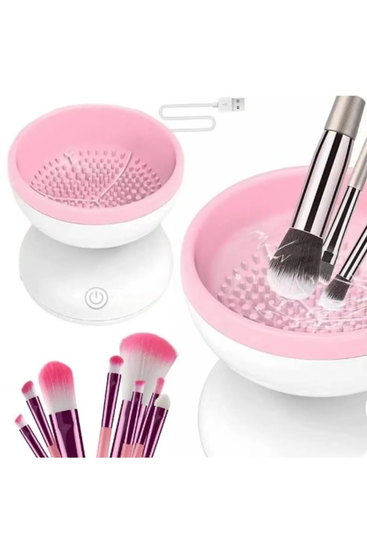 Elektrikli Makyaj Fırçası Temizleyici