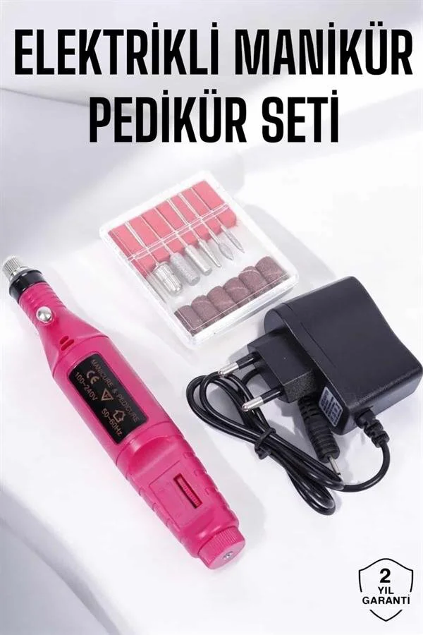 Elektrikli Manikür Pedikür Törpü Seti - Profesyonel Tırnak ve Nasır Temizleyici Fiyatı, Yorumları ve Özellikleri