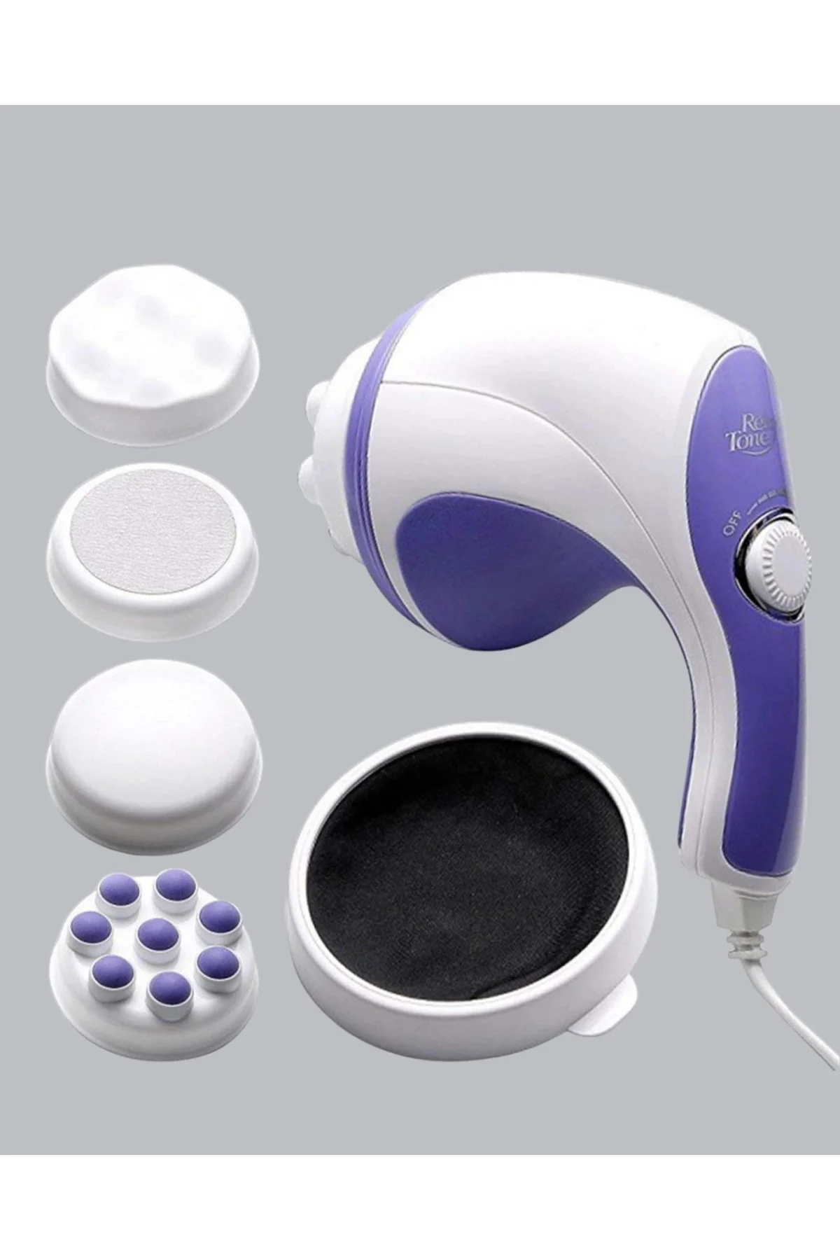 Elektrikli Masaj Aleti – 5 Başlıklı Selülit ve Vücut Sıkılaştırıc