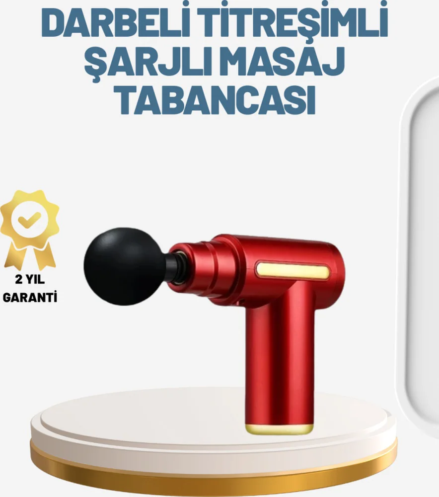 Elektrikli Masaj Tabancası Sessiz Çalışma Ve Derin Doku Masajı Di