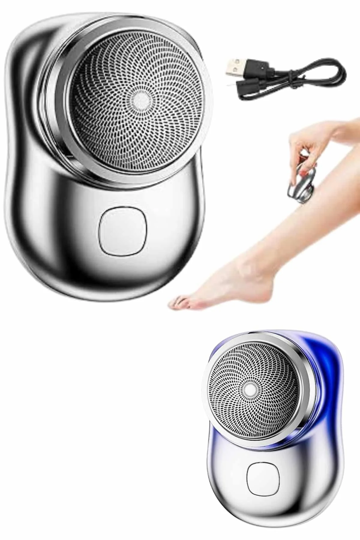 Elektrikli Mini Tıraş Makinesitaşınabilir Usb Şarjlı Kablosuz Tıraş Makinesi