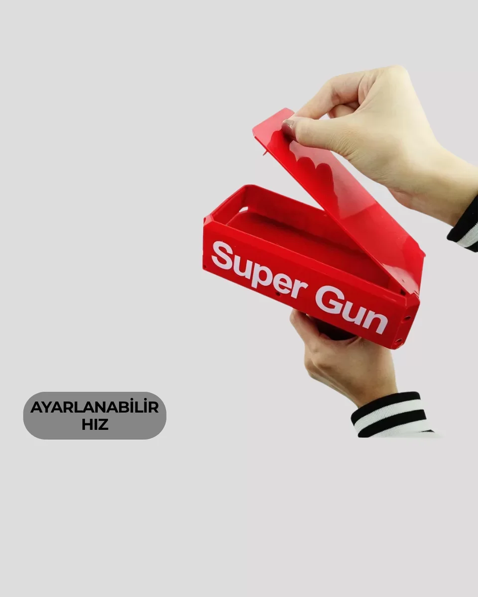 Elektrikli Money Gun Oyuncak Parti Tabancası - Partilerde Eğlenceyi Katlayın