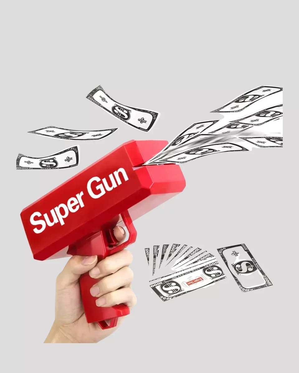Elektrikli Money Gun Oyuncak Parti Tabancası - Partilerde Eğlenceyi Katlayın
