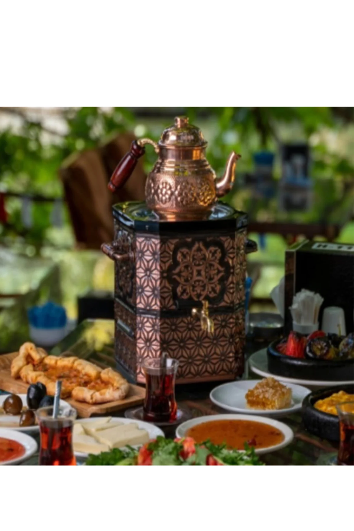 ELEKTRİKLİ NOSTALJİK ÇAY SEMAVERİ-BAKIR ÇAY SEMAVERİ +DEMLİK HEDİYE ELEKTRİKLİ NOSTALJİK ÇAY SEMAVERİ-BAKIR ÇAY SEMAVERİ +DEMLİK HEDİYE Fiyatı, Yorumları ve Özellikleri