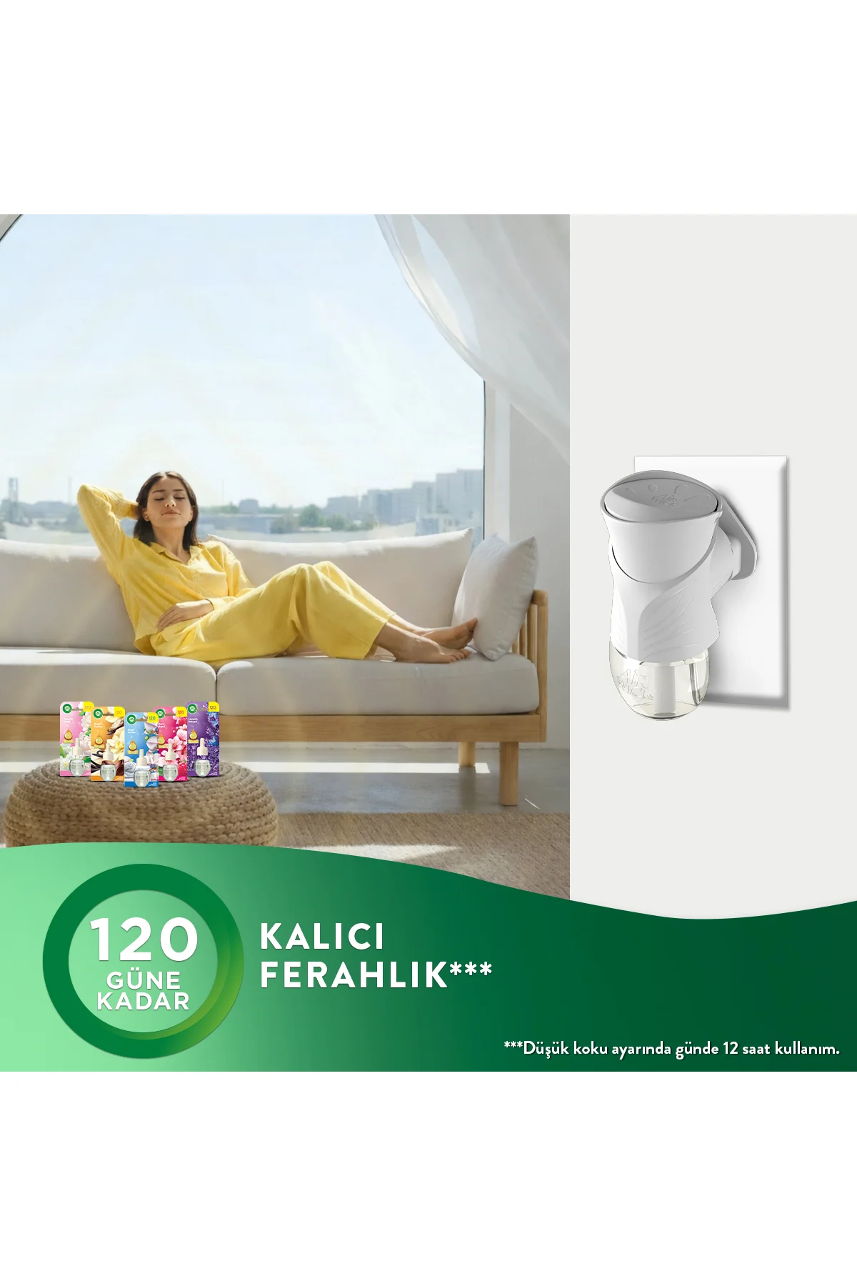 Elektrikli Oda Kokusu Yedek Şişe Büyülü Vanilya