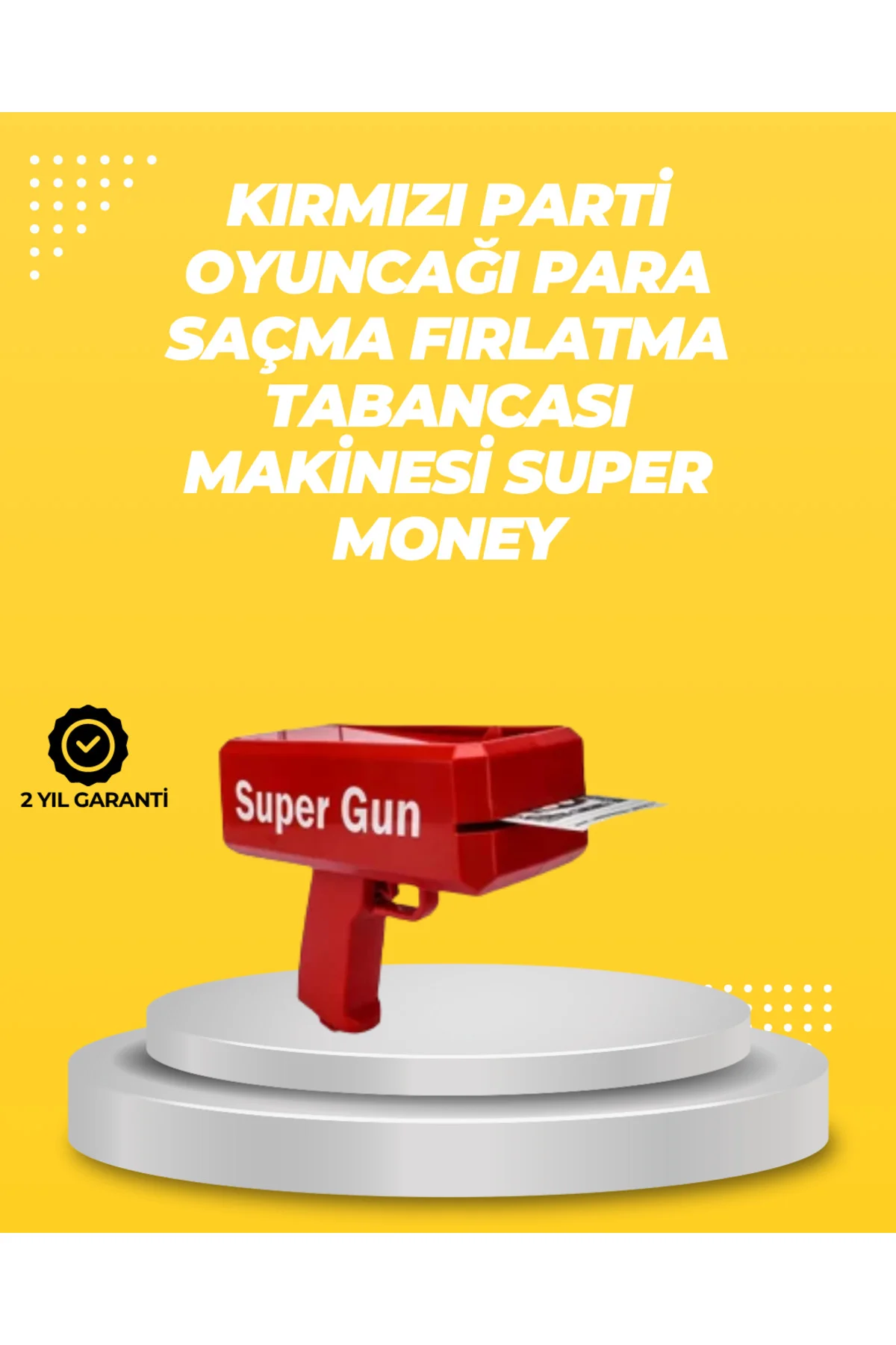 Elektrikli Parti Oyuncağı – Para Atan Tabanca