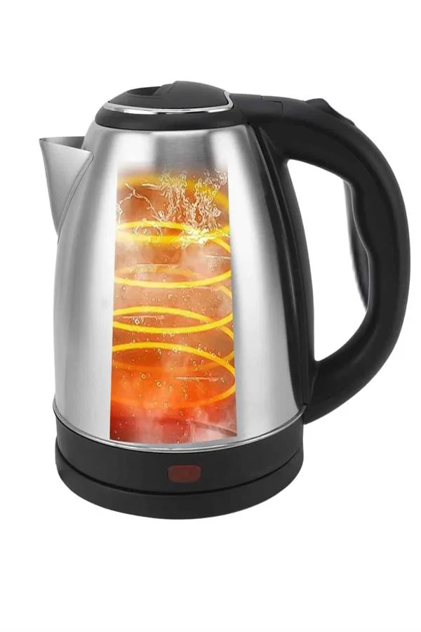 Elektrikli Paslanmaz Çelik Su Isıtcı Çelik Kettle 1.8 Lt. Uzun Öm