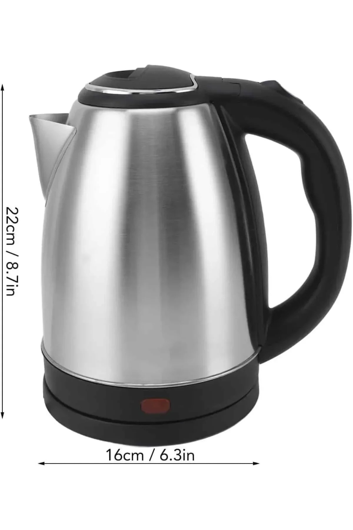 Elektrikli Paslanmaz Çelik Su Isıtcı Çelik Kettle 1.8 Lt. Uzun Ömürlü Elektrikli Paslanmaz Çelik Su Isıtcı Çelik Kettle 1.8 Lt. Uzun Ömürlü