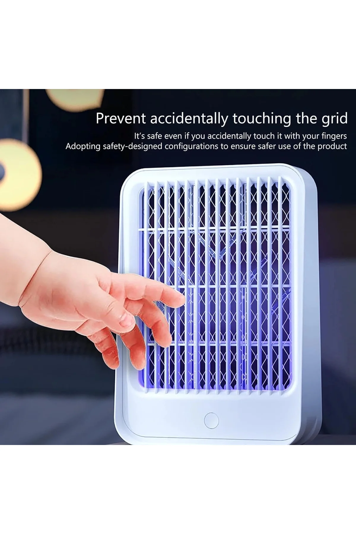 Elektrikli Sinek Kovucu USB Şarjlı Sessiz ve Etkili Led Işıklı Ka