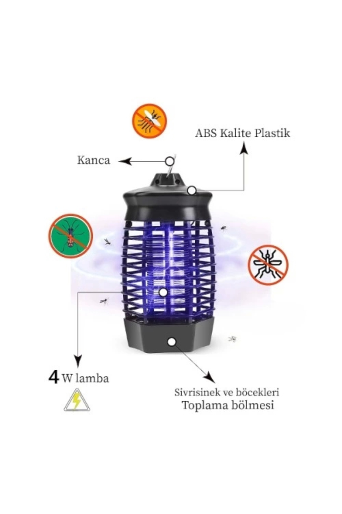 Elektrikli Sinek Öldürücü Cız Lamba