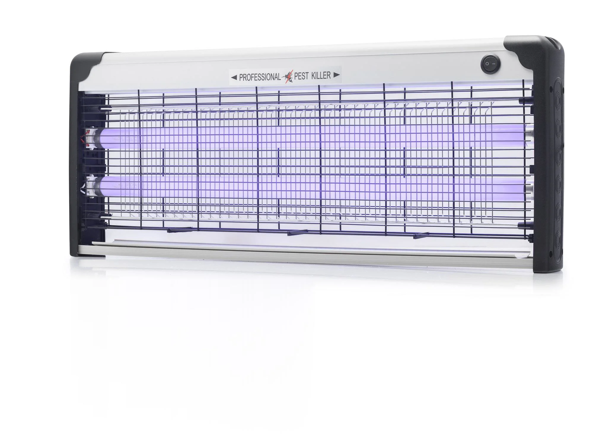 Elektrikli Sinek Öldürücü Cihaz 40W 65 Cm Floresan Alüminyum Siyah Beyaz HDX9305