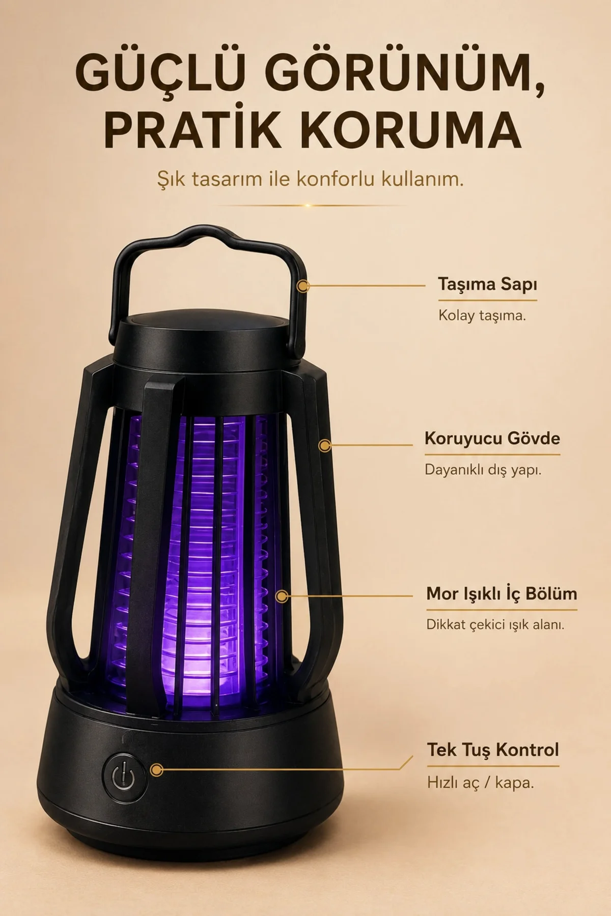 Elektrikli Sinek Öldürücü Mor Işıklı Taşınabilir Haşere Kovucu La Elektrikli Sinek Öldürücü Mor Işıklı Taşınabilir Haşere Kovucu La