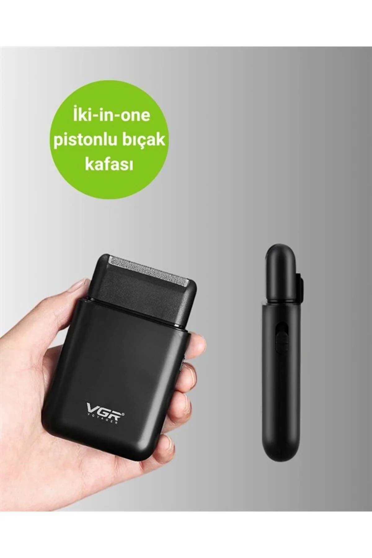 Elektrikli Tıraş Aleti – Hassas Kesim, Kolay Temizlik, Cilt Dostu