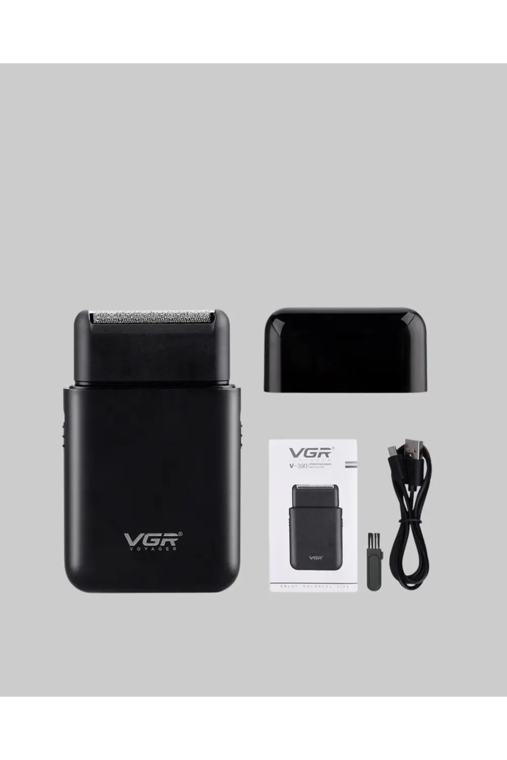 Elektrikli Tıraş Makinesi Çift Başlıklı Ultra İnce Tasarım