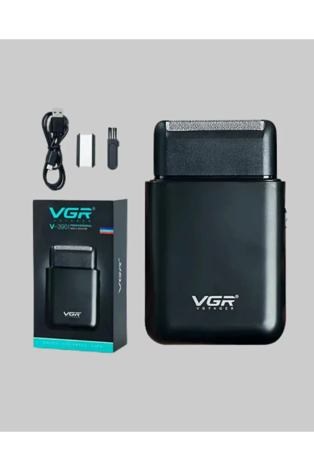 Elektrikli Tıraş Makinesi Çift Başlıklı Ultra İnce Tasarım