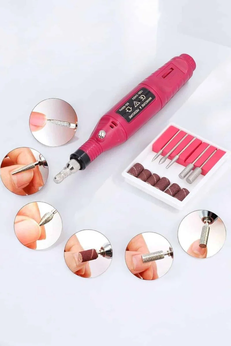 Elektrikli Tırnak Makinesi - USB Şarjlı Kompakt Manikür Pedikür Seti Nasır Temizleyici Fiyatı, Yorumları ve Özellikleri
