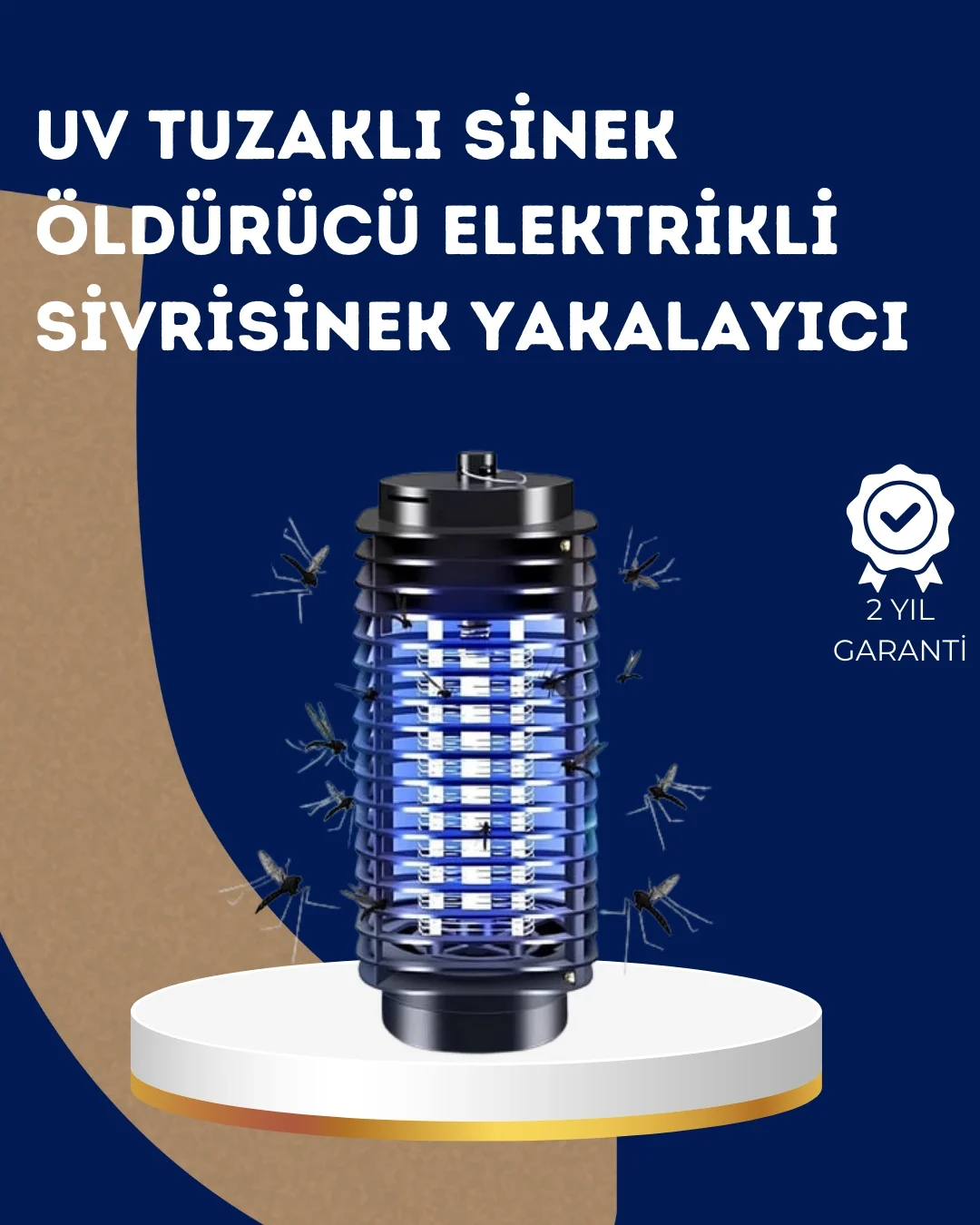 Elektrikli UV Işıklı Sivrisinek ve Böcek Öldürücü – Sessiz ve Güvenli Tuzak Elektrikli UV Işıklı Sivrisinek ve Böcek Öldürücü – Sessiz ve Güvenli Tuzak