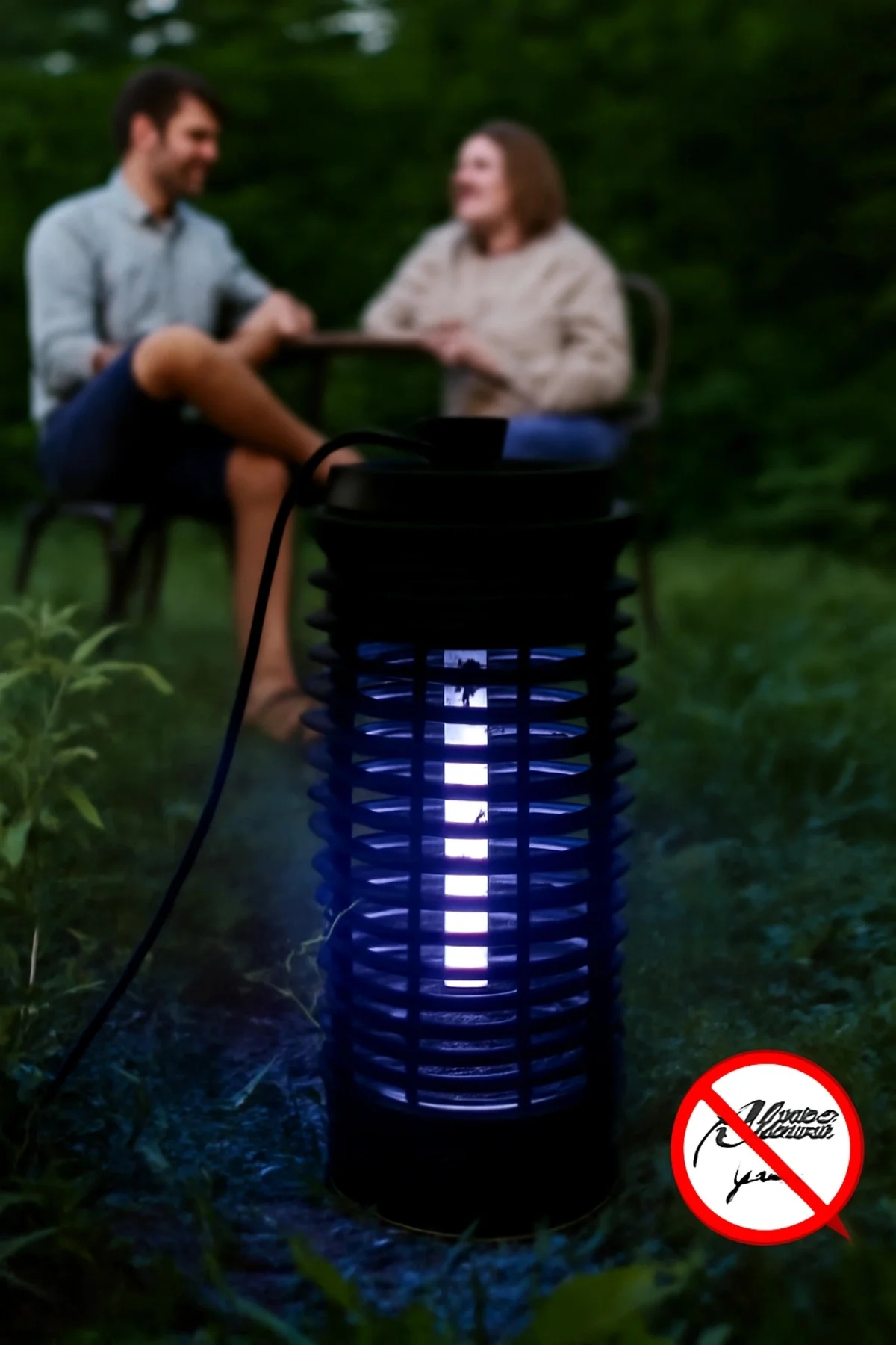 Elektrikli uv ışıklı tuzaklı sinek öldürücü cihaz mor ışık ile haşere kontrolü - Süpermarket