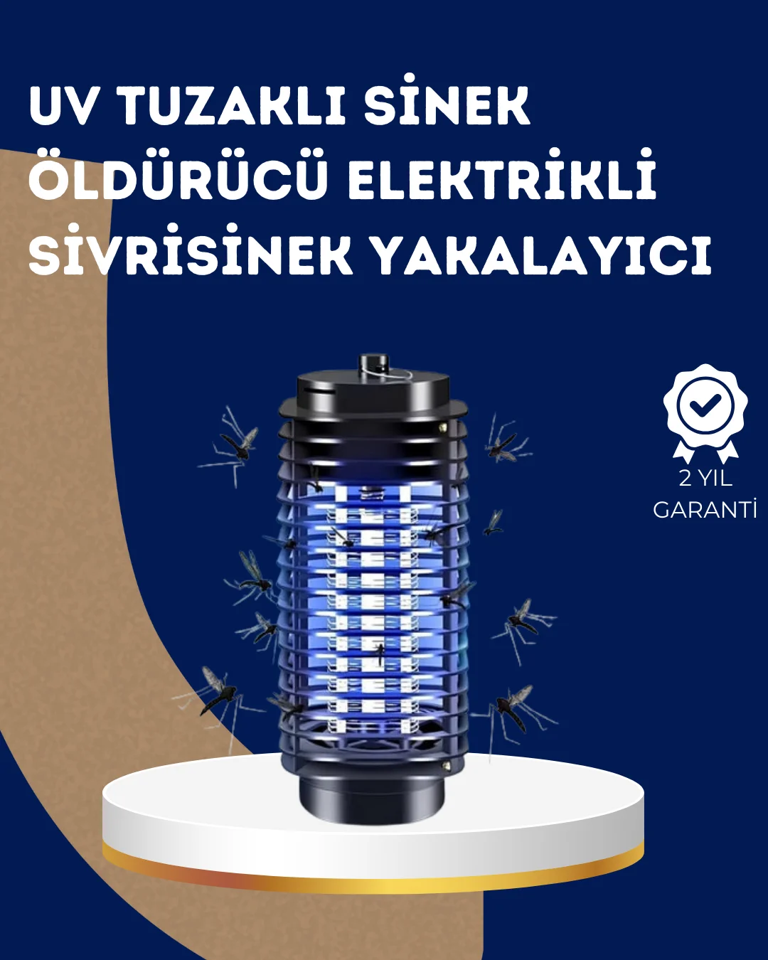 Elektrikli UV Işıklı Sivrisinek ve Böcek Öldürücü – Sessiz ve Güvenli Tuzak Fiyatı, Yorumları ve Özellikleri