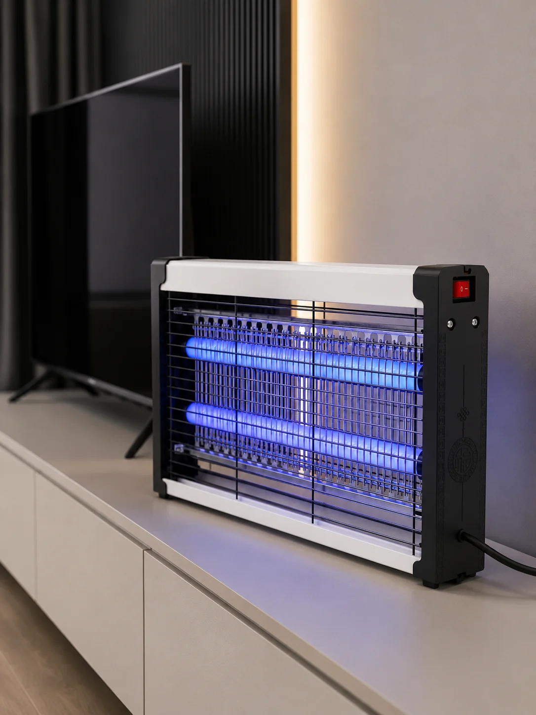 Elektrikli UV Sinek Öldürücü Lamba 10W Sessiz ve Kimyasalsız Haşere Kontrol Cihazı
