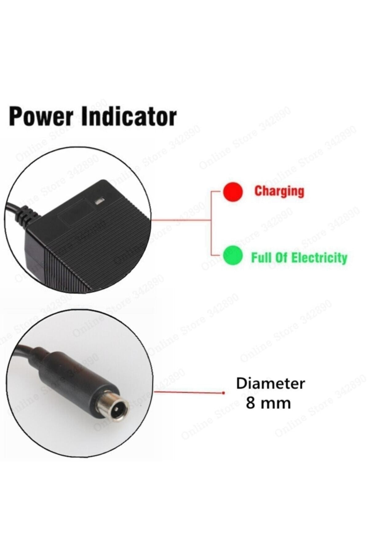 Elektrlikli Scooter 42v 2a Şarj Aleti Xiaomi Modelleri Ile Uyumlu