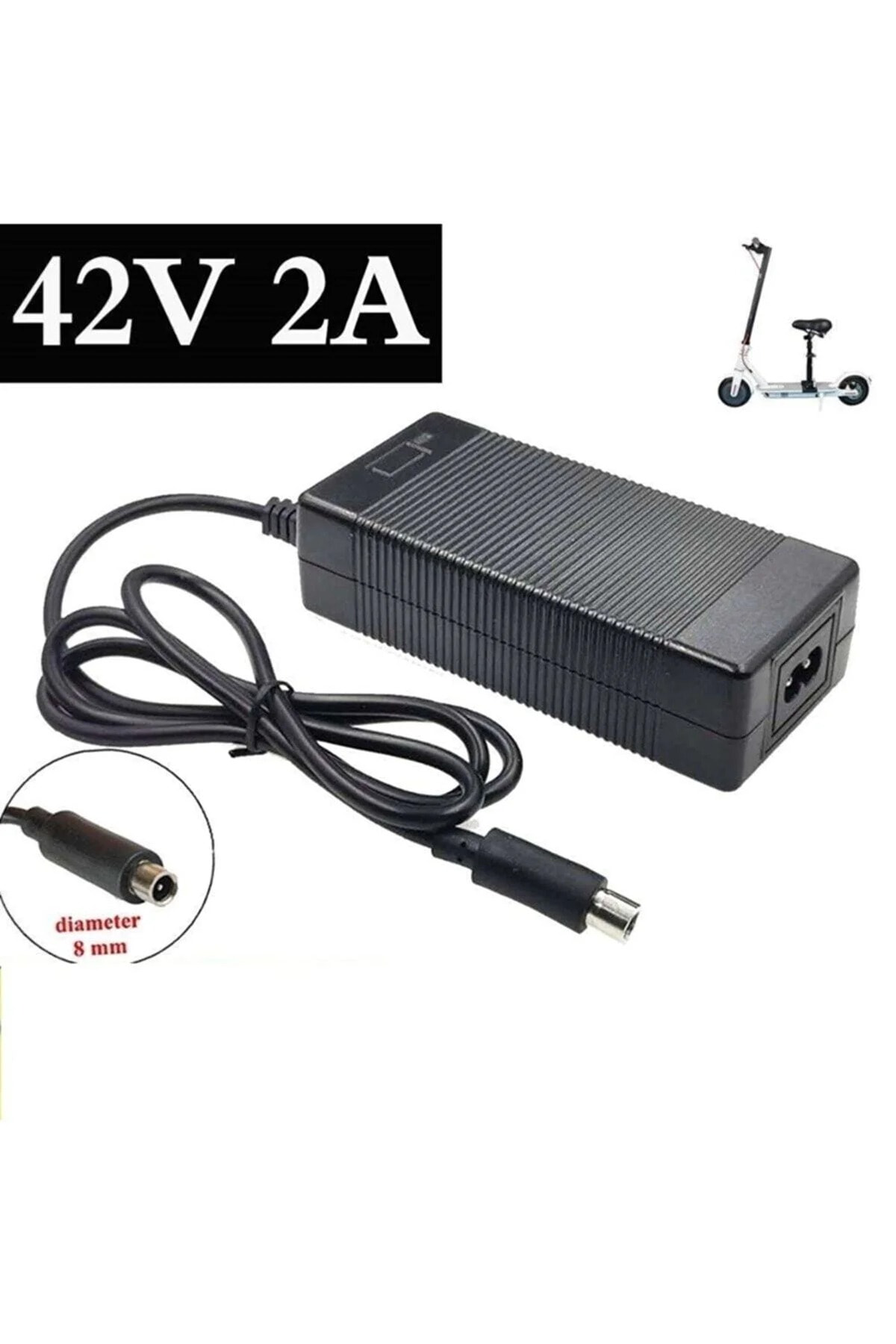Elektrlikli Scooter 42v 2a Şarj Aleti Xiaomi Modelleri Ile Uyumlu