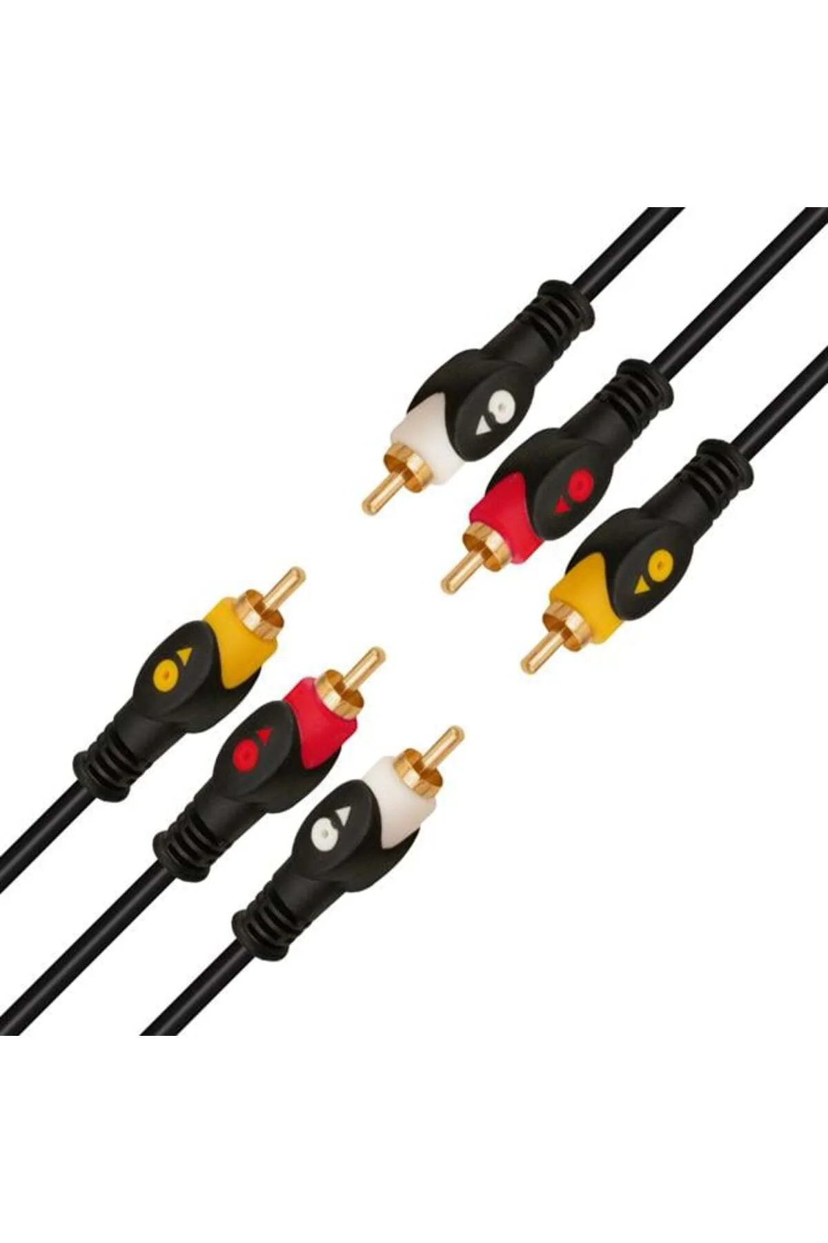 Elektromer 3 Rca - 3 Rca 20 Metre Kablo