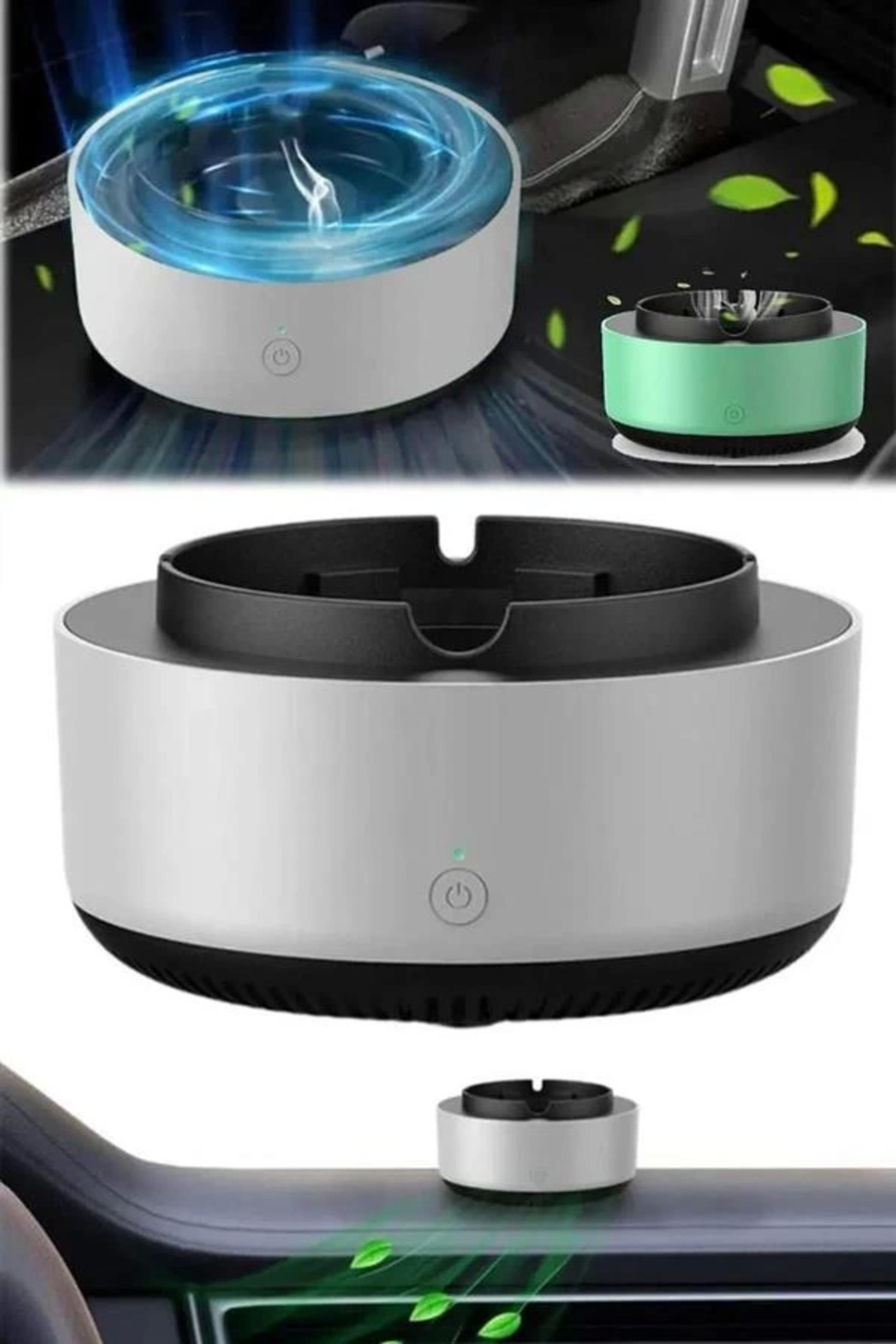 Rby Elektronik Akıllı Küllük Hava Temizleyici Kokusuz Kül Tablası Ant