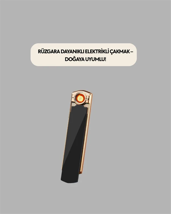 Elektronik Çakmak – Lüks Tasarım, Rüzgarda Sönmez Yeni Nesil
