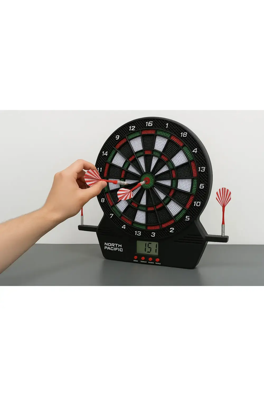 Elektronik Dartboard – 1-8 Oyunculu Lcd Skor Ekranlı Dart Tahtası