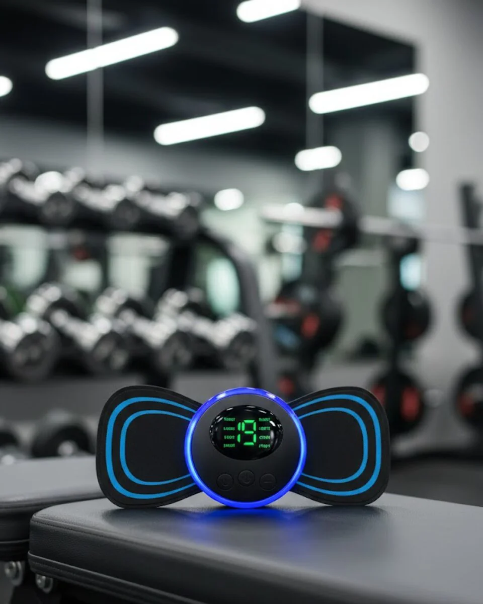 Elektronik Kas Uyarıcı EMS Masaj Pedi - Evde Spor Destekleyici, Rahatlama ve Kas Ağrısı Giderici