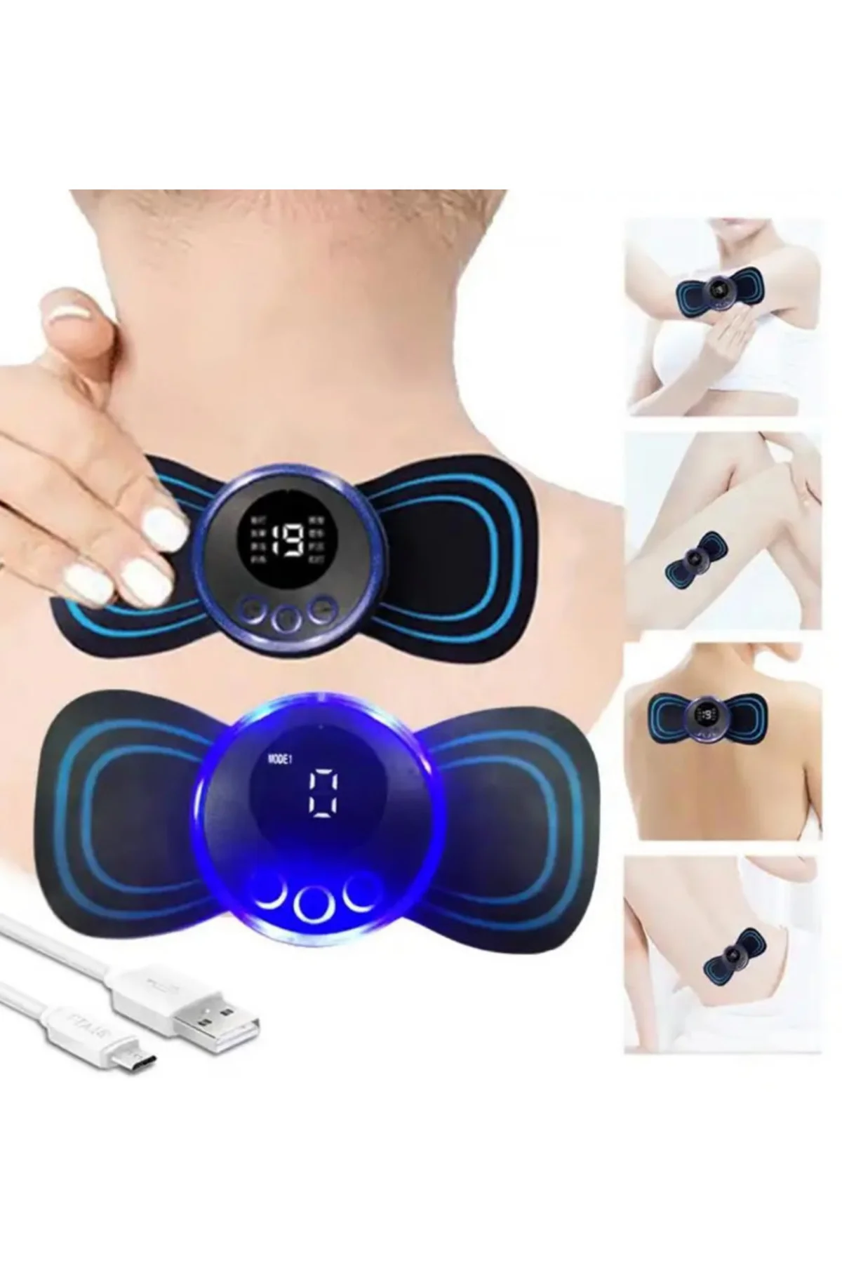 Elektronik Kas Uyarıcı Ems Masaj Pedi Evde Spor Destekleyici