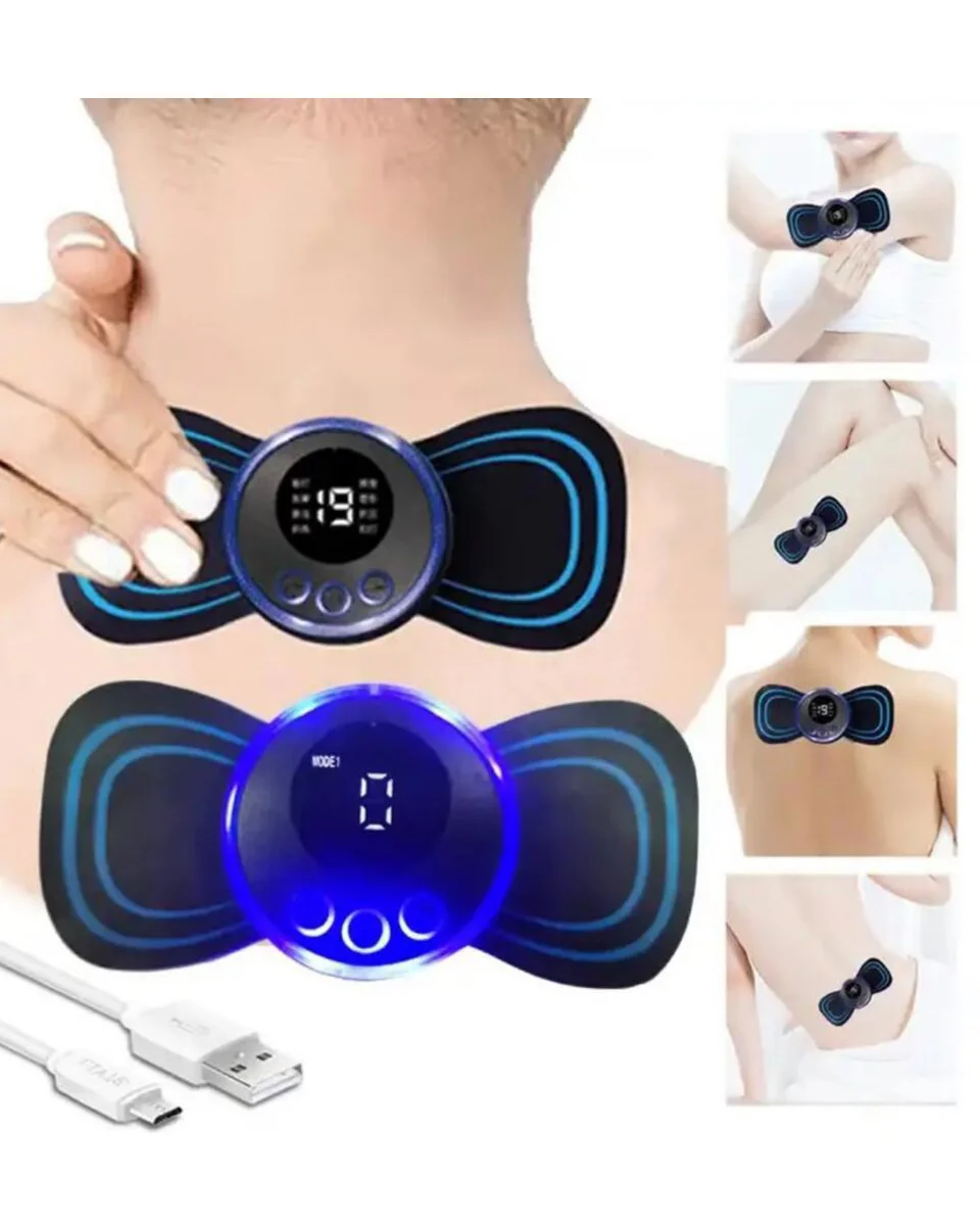 Elektronik Kas Uyarıcı EMS Masaj Pedi - Evde Spor Destekleyici, Rahatlama ve Kas Ağrısı Giderici