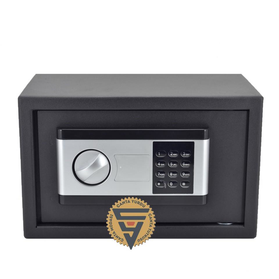 Anka Elektronik Şifreli Ve Kilitli Çelik Kutu Kasa 32X20x20